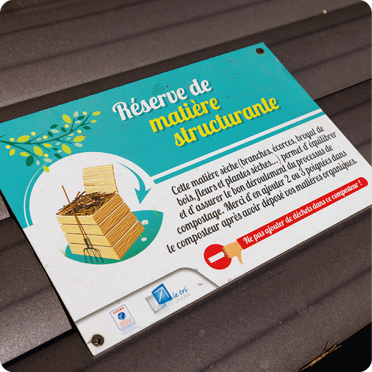 Brochure pour expliquer le compostage