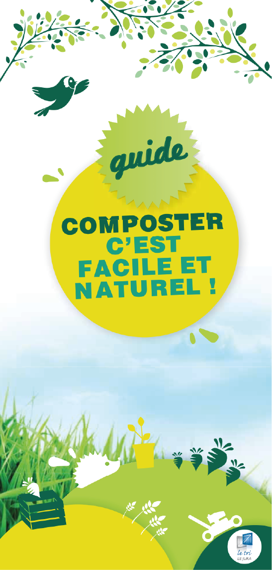Previsualisation du guide pour composter c'est facile et naturel
